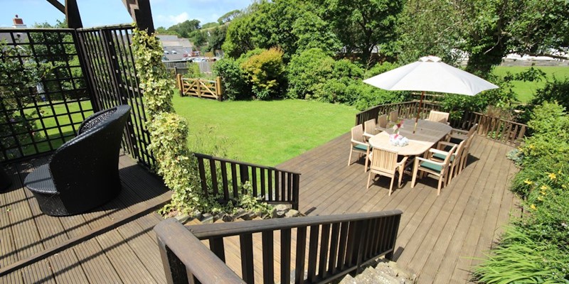 White Sands Croyde Holiday Cottages Garden