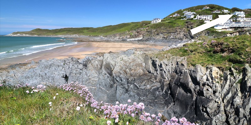 Woolacombe Holiday Cottages Gull Rock Location 