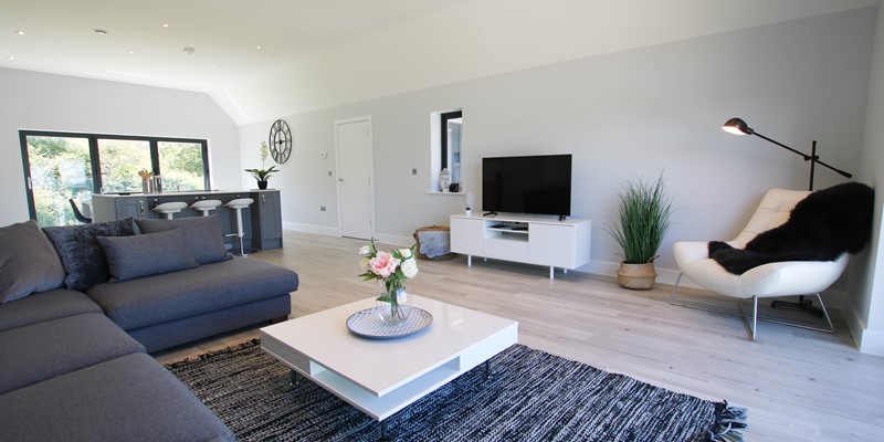 Sharlands 11 Croyde Holiday Cottages Living Area